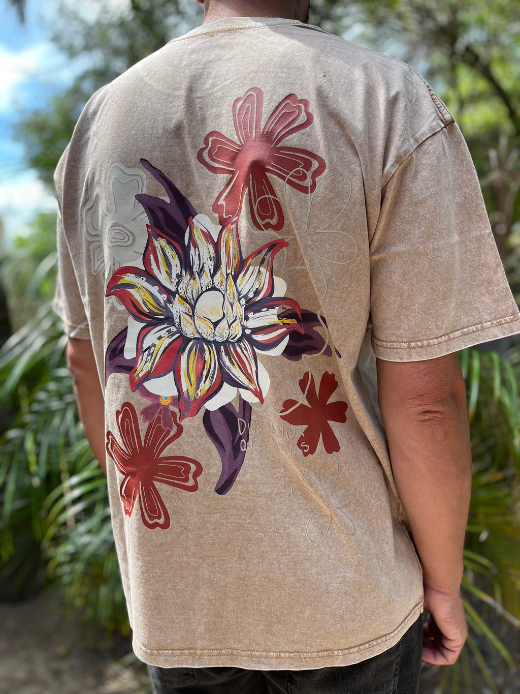 Remera "Dice la vida que la vivas"