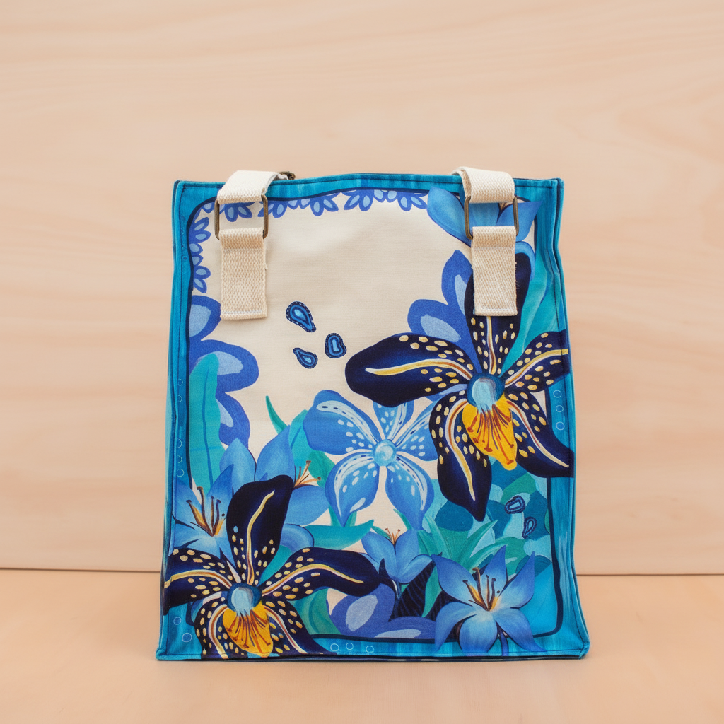 Bolso Matero  Blue Garden