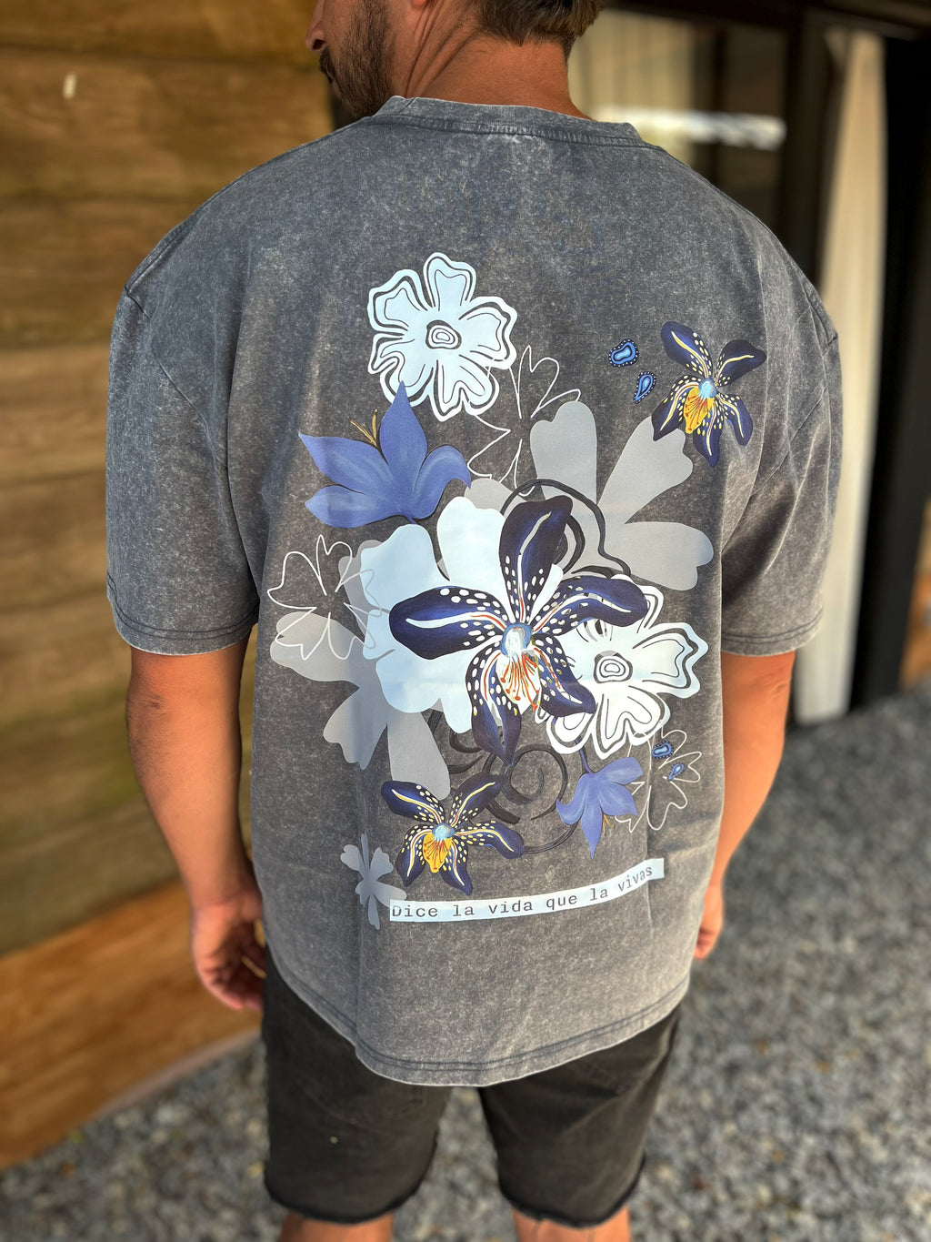 Remera "Dice la vida que la vivas"