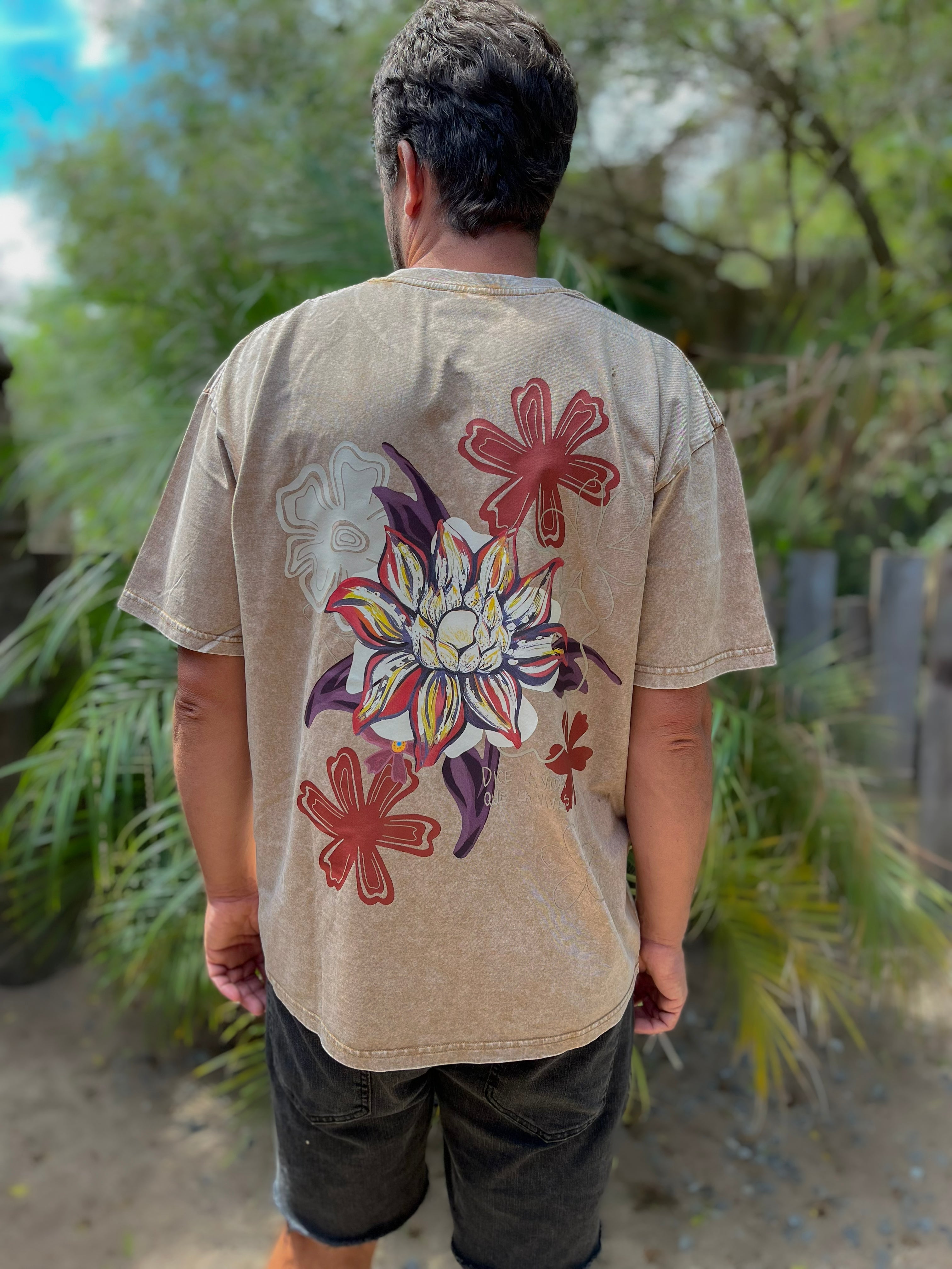 Remera "Dice la vida que la vivas"